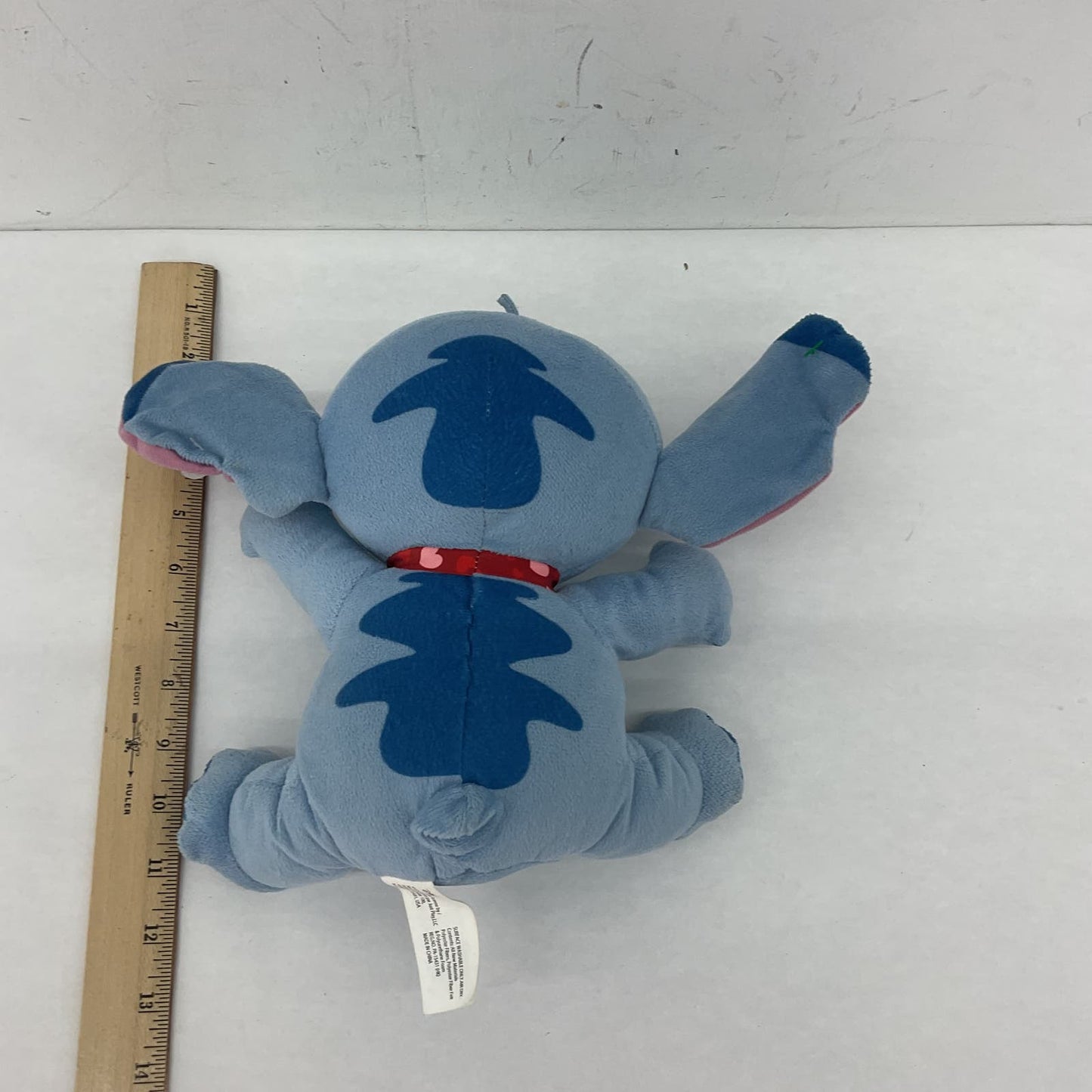 Disney Lilo and Stitch Blue Stuffed Animal with Red Tie Plush Toy - Warehouse Toys