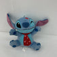 Disney Lilo and Stitch Blue Stuffed Animal with Red Tie Plush Toy - Warehouse Toys