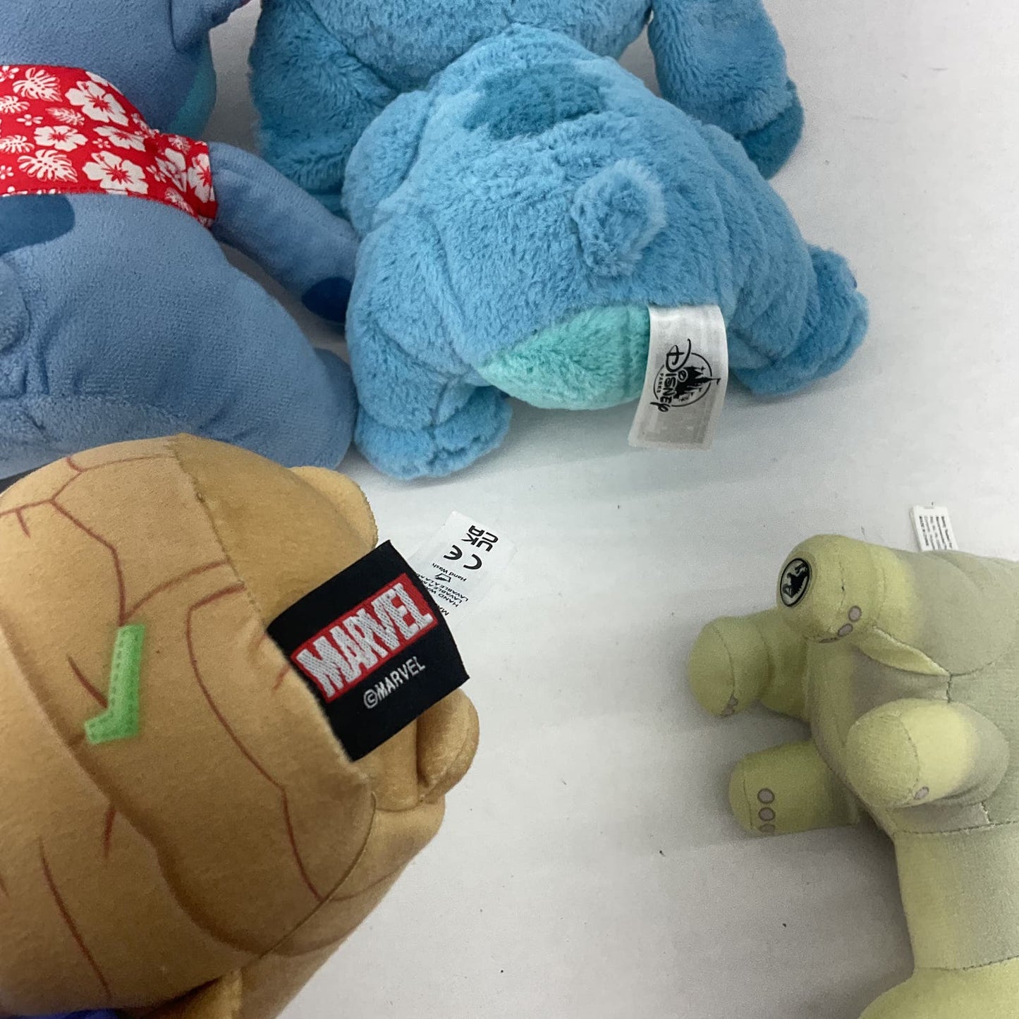 Disney Lilo and Stitch Marvel Jurassic Park Stuffed Animal Plush Toy Lot - Warehouse Toys