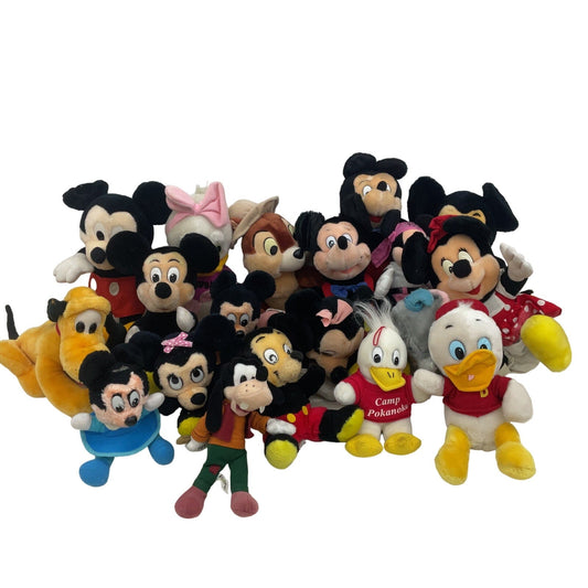 Disney Multicolor Stuffed Animal - Preowned LOT 12 lbs Donald Duck Mickey Mouse - Warehouse Toys