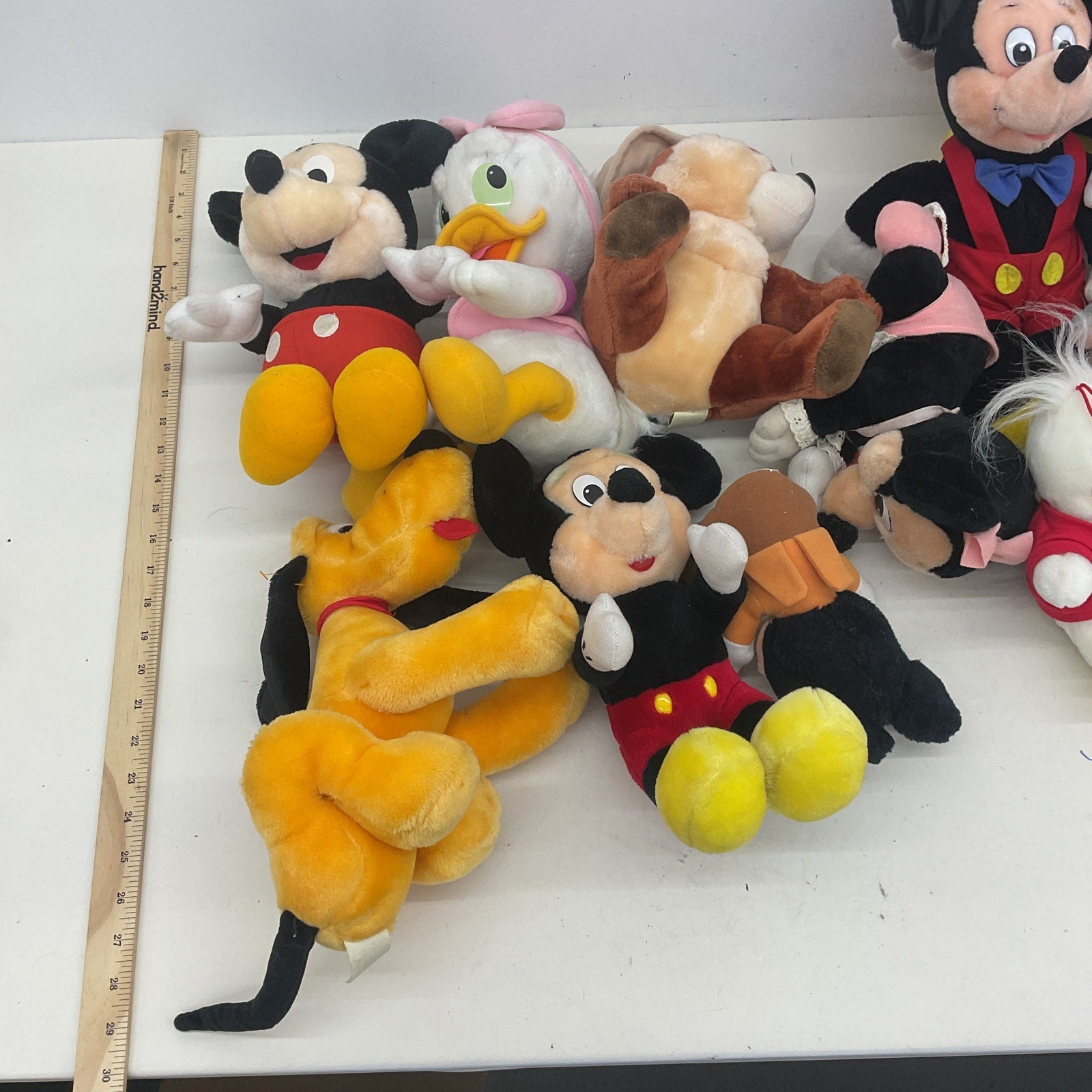 Disney Multicolor Stuffed Animal - Preowned LOT 12 lbs Donald Duck Mickey Mouse - Warehouse Toys