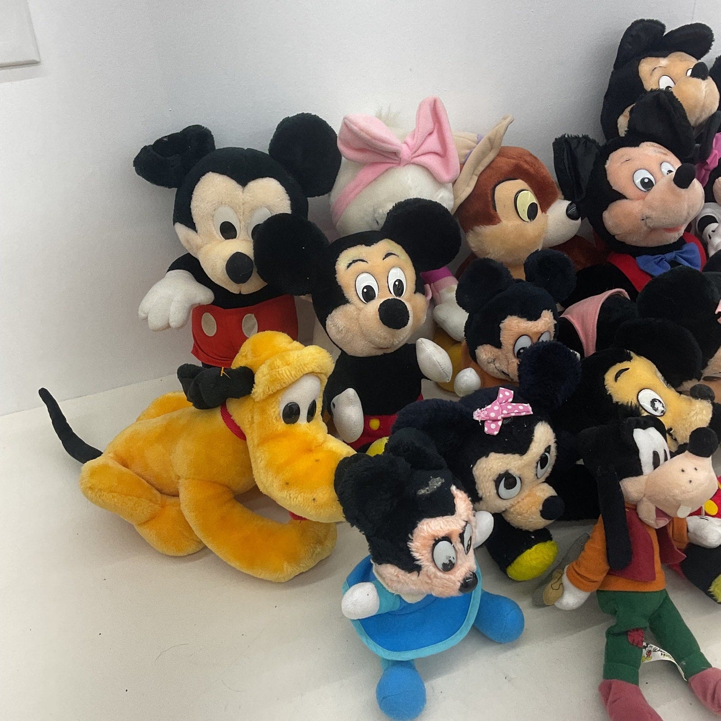 Disney Multicolor Stuffed Animal - Preowned LOT 12 lbs Donald Duck Mickey Mouse - Warehouse Toys