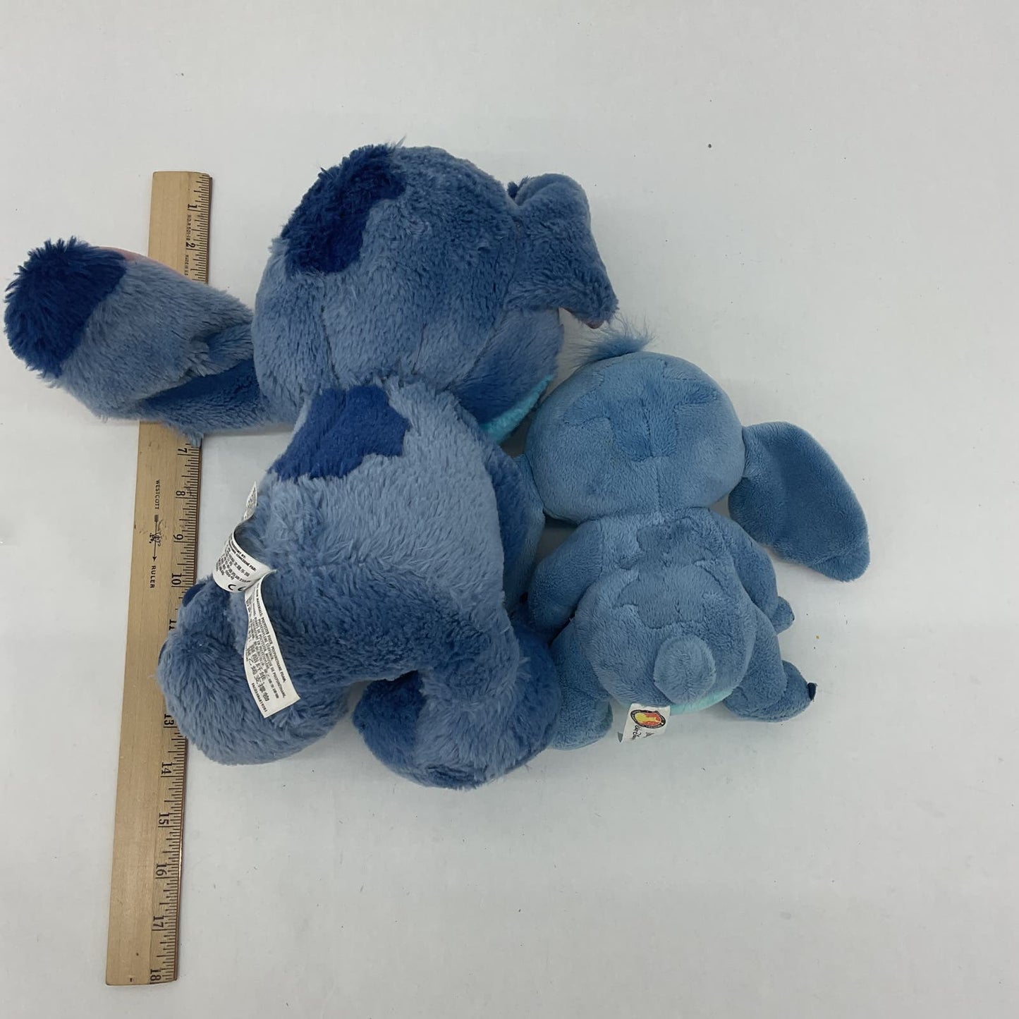 Disney Parks LOT 2 Cute Cuddly Blue Lilo & Stitch Alien Dog Plush Dolls Toys - Warehouse Toys