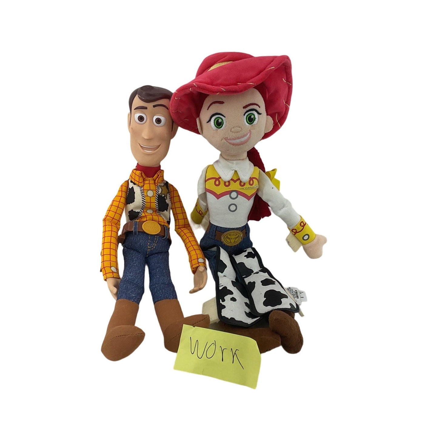 Disney Pixar Toy Story 2 Jesse Cowgirl Talking Woody Plush Dolls - Warehouse Toys