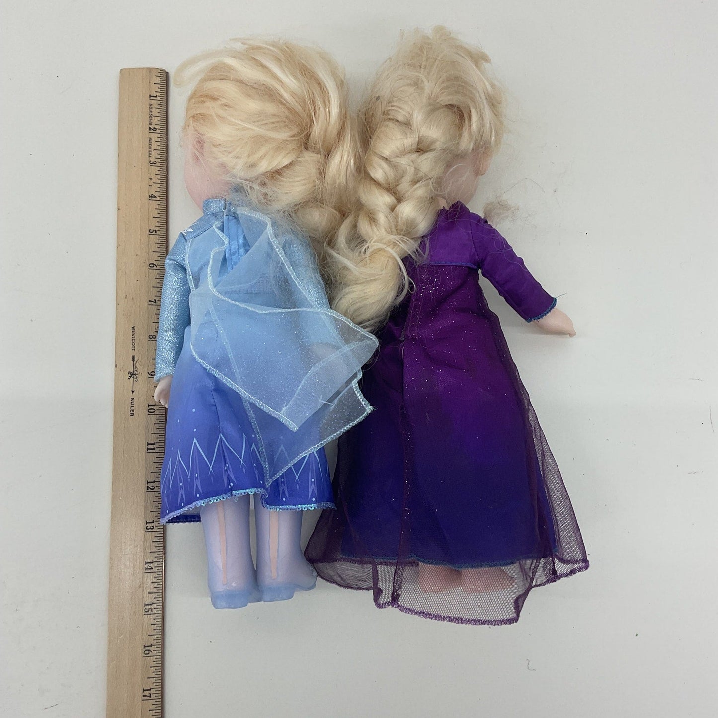 Disney Play Doll Preowned LOT 2 Frozen Elsa Princess Baby Dolls Toys - Warehouse Toys