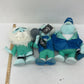 Disney Plush Blue Halloween Greeter Haunted Mansion LOT 3 Hitchhiking Ghosts - Warehouse Toys