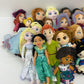 Disney Princess Character Mixed Preowned LOT 12 lbs Plush Dolls Ariel Frozen - Warehouse Toys