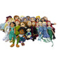 Disney Princess Character Mixed Preowned LOT 12 lbs Plush Dolls Ariel Frozen - Warehouse Toys