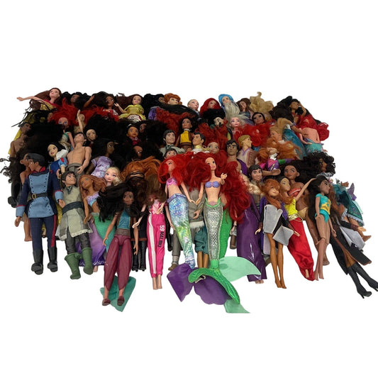 Disney Princesses Princess Preowned Play Fashion Dolls LOT 16 lbs Loose Mixed - Warehouse Toys