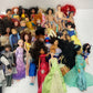 Disney Princesses Princess Preowned Play Fashion Dolls LOT 17 lbs Loose Mixed - Warehouse Toys