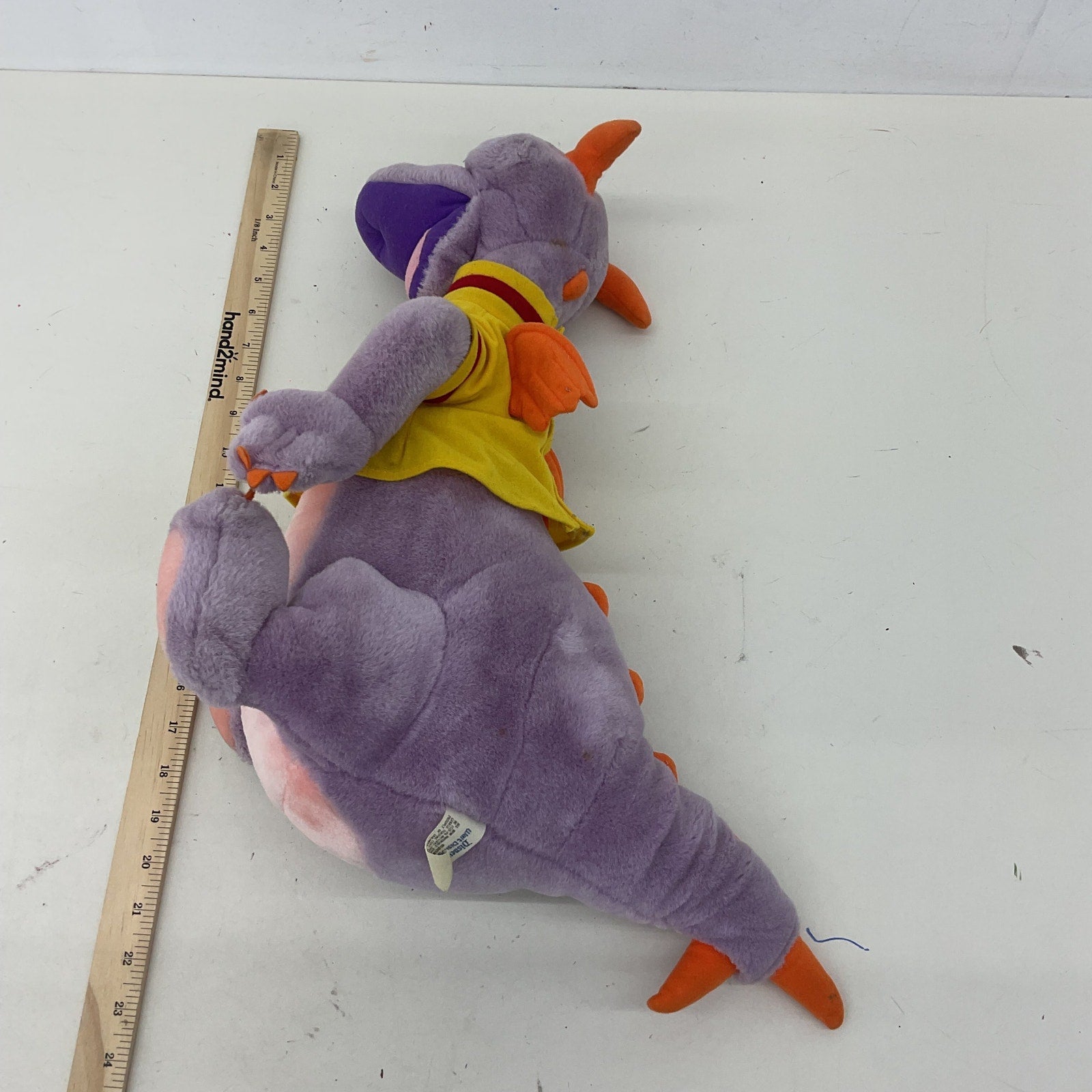 Disney Purple Stuffed Animal Epcot Center Large 19" Figment Dragon Plush Stuffed - Warehouse Toys