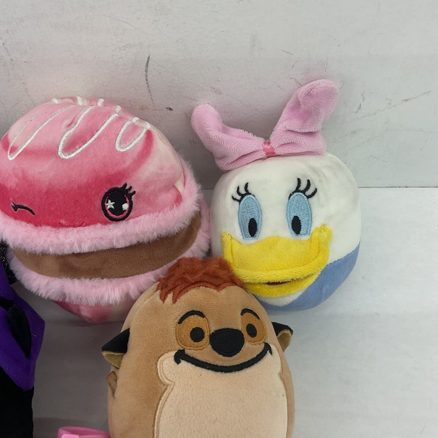 Disney Squishmallows Cat Duck Panda Pink White Black Stuffed Animals Lot - Warehouse Toys