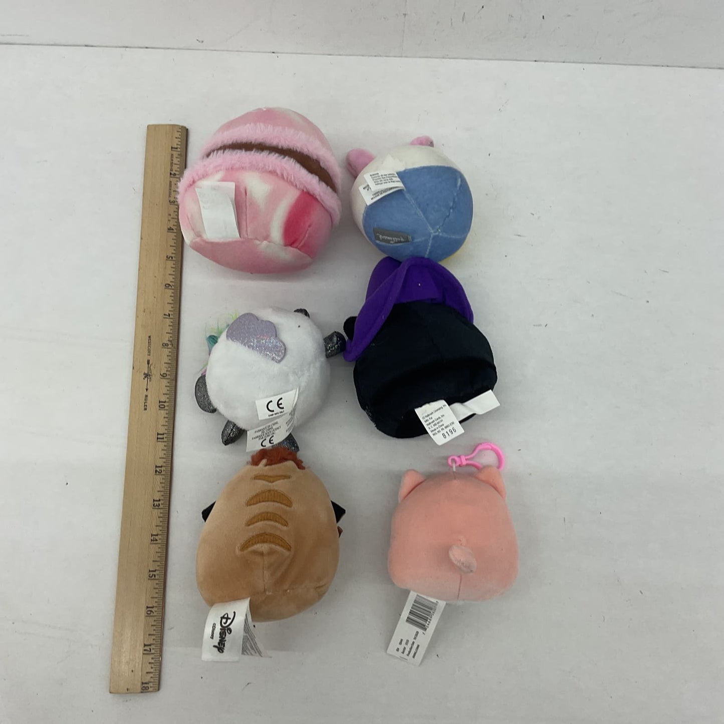 Disney Squishmallows Cat Duck Panda Pink White Black Stuffed Animals Lot - Warehouse Toys