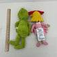 Dr. Seuss The Grinch Who Stole Xmas & Cindy Lou Plush Character Dolls Aurora - Warehouse Toys