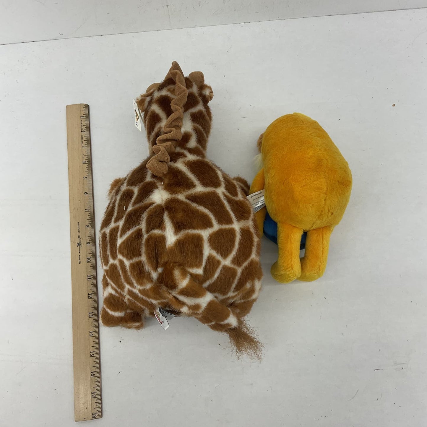 Dr Seuss Walrus and Vintage Giraffe Brown Stuffed Animals Plush Lot - Warehouse Toys