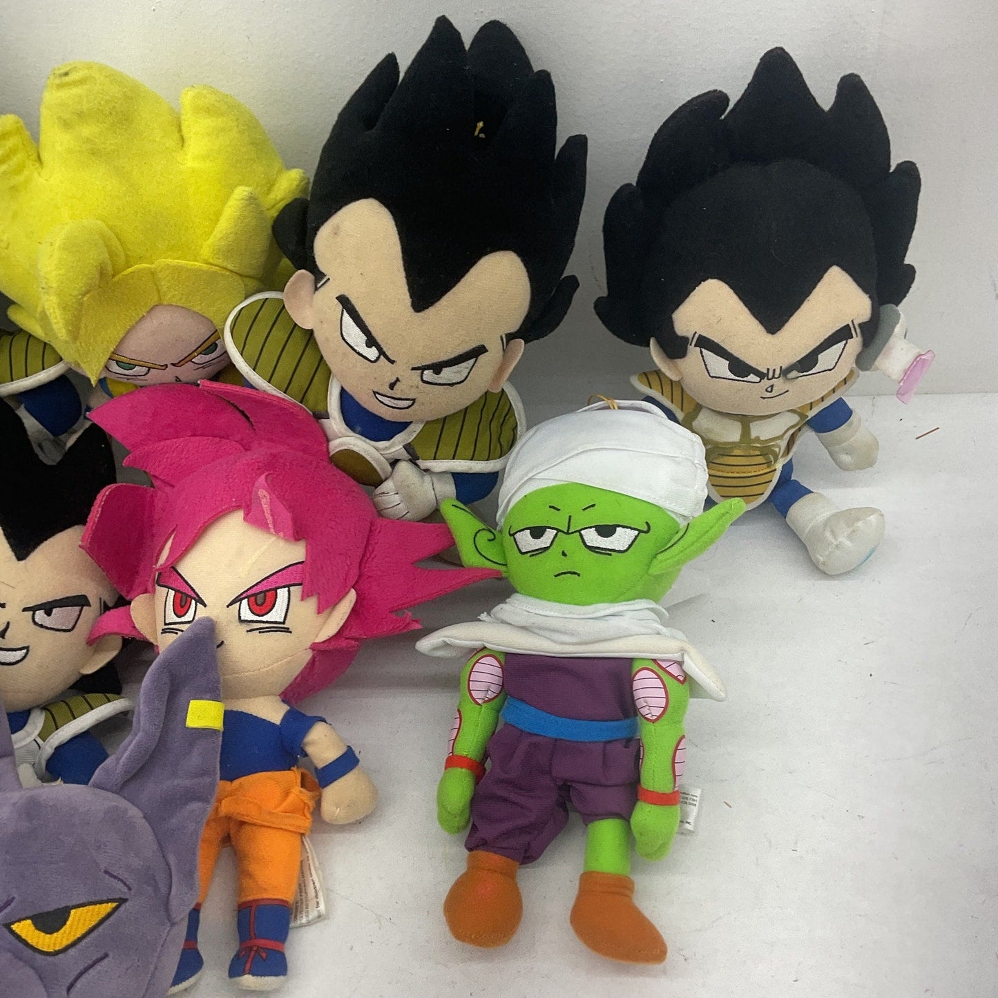 Dragon Ball Z & Others Preowned Character Plush Dolls LOT Assorted Mix Anime - Warehouse Toys