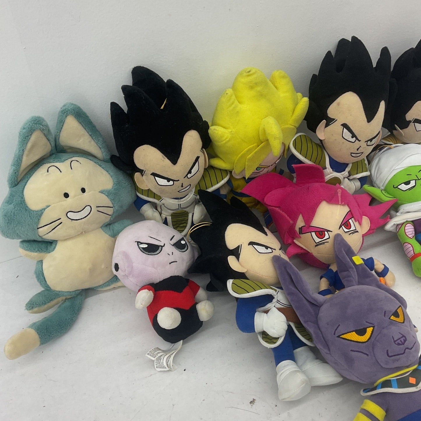 Dragon Ball Z & Others Preowned Character Plush Dolls LOT Assorted Mix Anime - Warehouse Toys