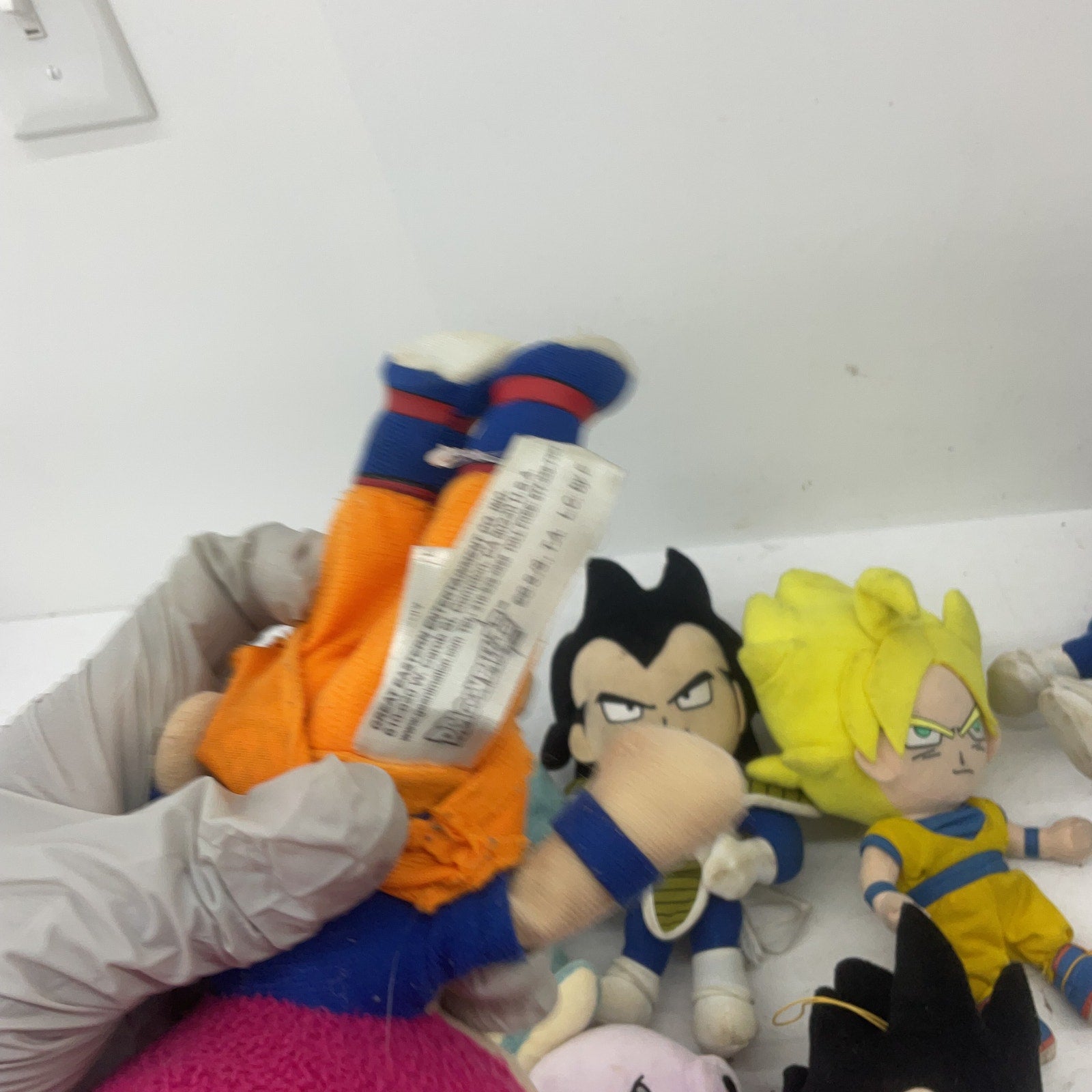 Dragon Ball Z & Others Preowned Character Plush Dolls LOT Assorted Mix Anime - Warehouse Toys