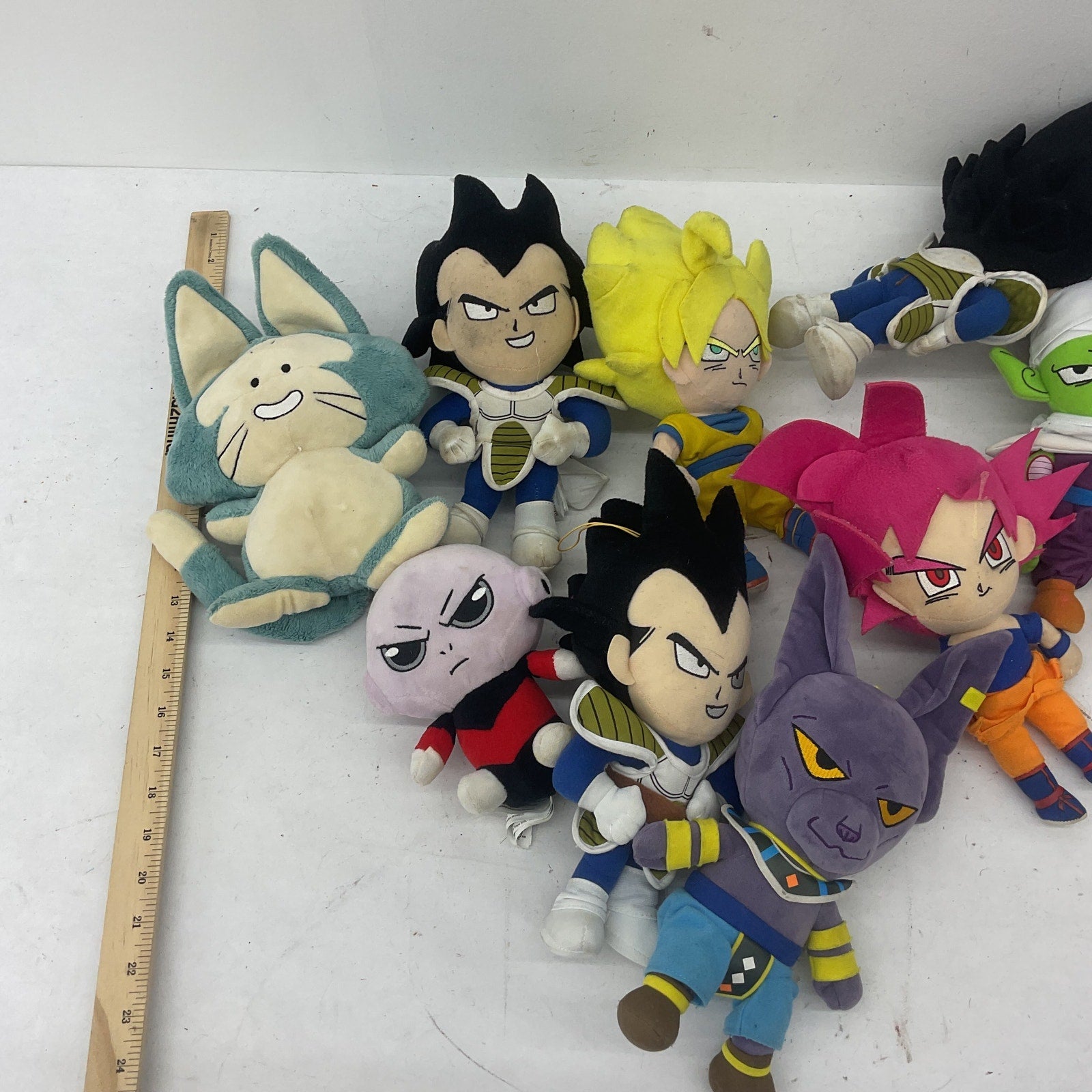 Dragon Ball Z & Others Preowned Character Plush Dolls LOT Assorted Mix Anime - Warehouse Toys