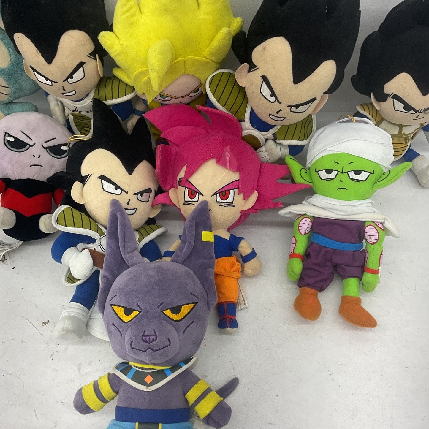 Dragon Ball Z & Others Preowned Character Plush Dolls LOT Assorted Mix Anime - Warehouse Toys