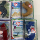 Vintage McDonalds Mini TY Beanie Babies New Sealed Rex Humphrey Peanut Bronty