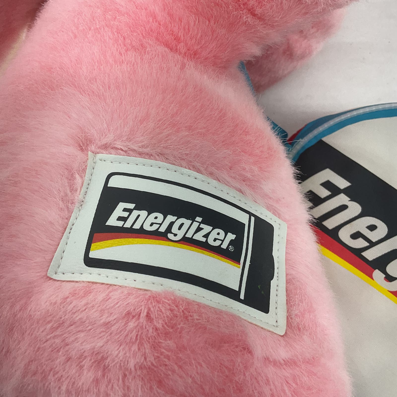 Energizer Bunny Stuffed Animal - Pink Plush 90s Advertising Battery Promo - Warehouse Toys