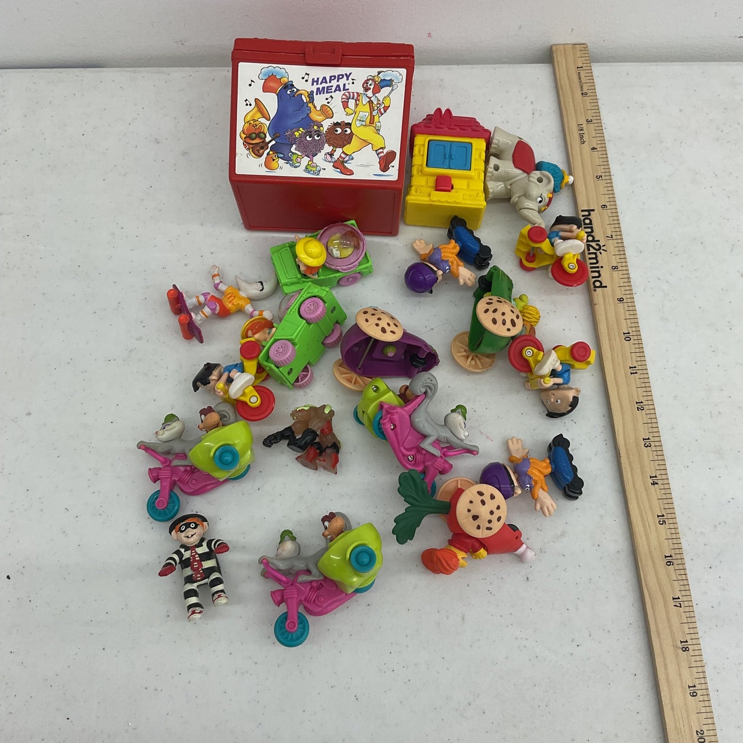 Vintage Mixed McDonalds & Others Happy Meal Toy Figures Preowned Bobby's World