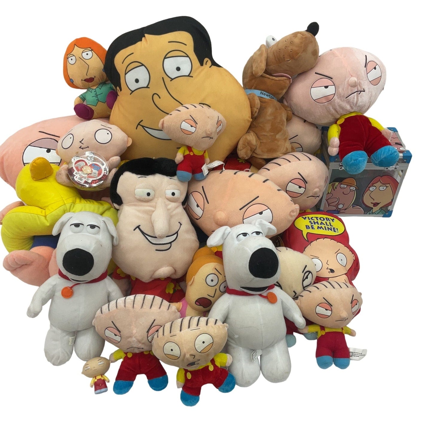 Family Guy Plush Toys Stuffed Animals Assorted Characters Preowned LOT 14 lbs - Warehouse Toys