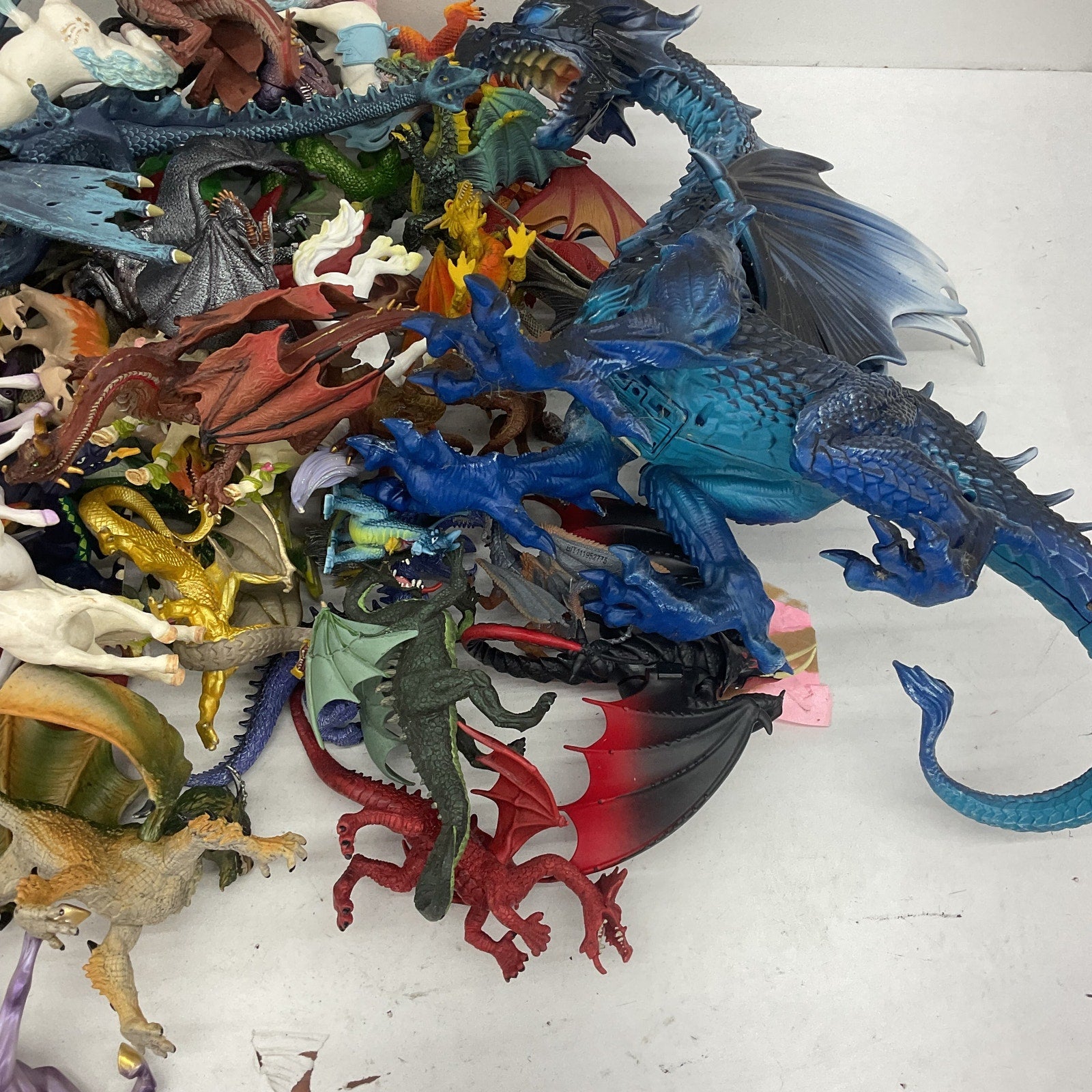 Fantasy D&D Dragons Wyverns Unicorns Monsters Toys Figures Preowned LOT 25 lbs - Warehouse Toys