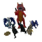 Fantasy Dragon Red Blue Purple Action Figure, Plastic Figures Lot Preowned - Warehouse Toys