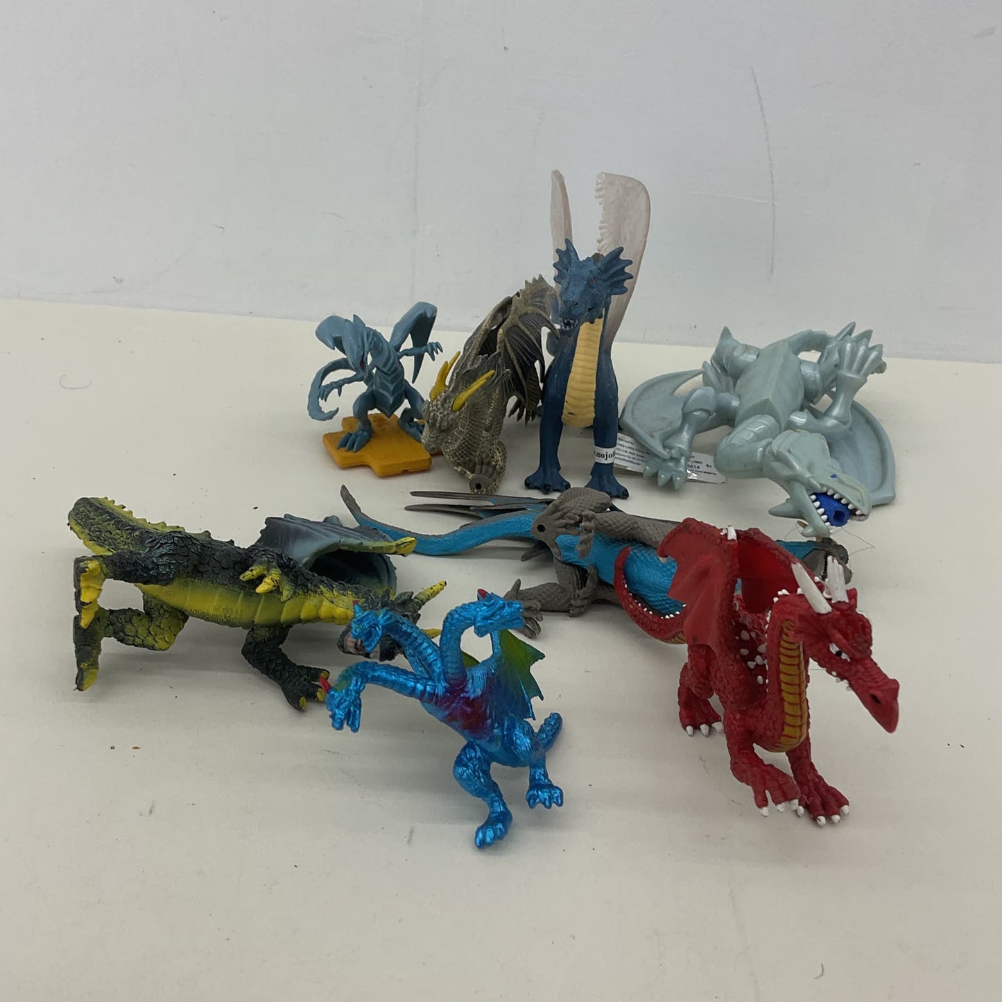 Fantasy Medieval Times Plastic Toy Dragons Figurines Figures LOT D&D - Warehouse Toys