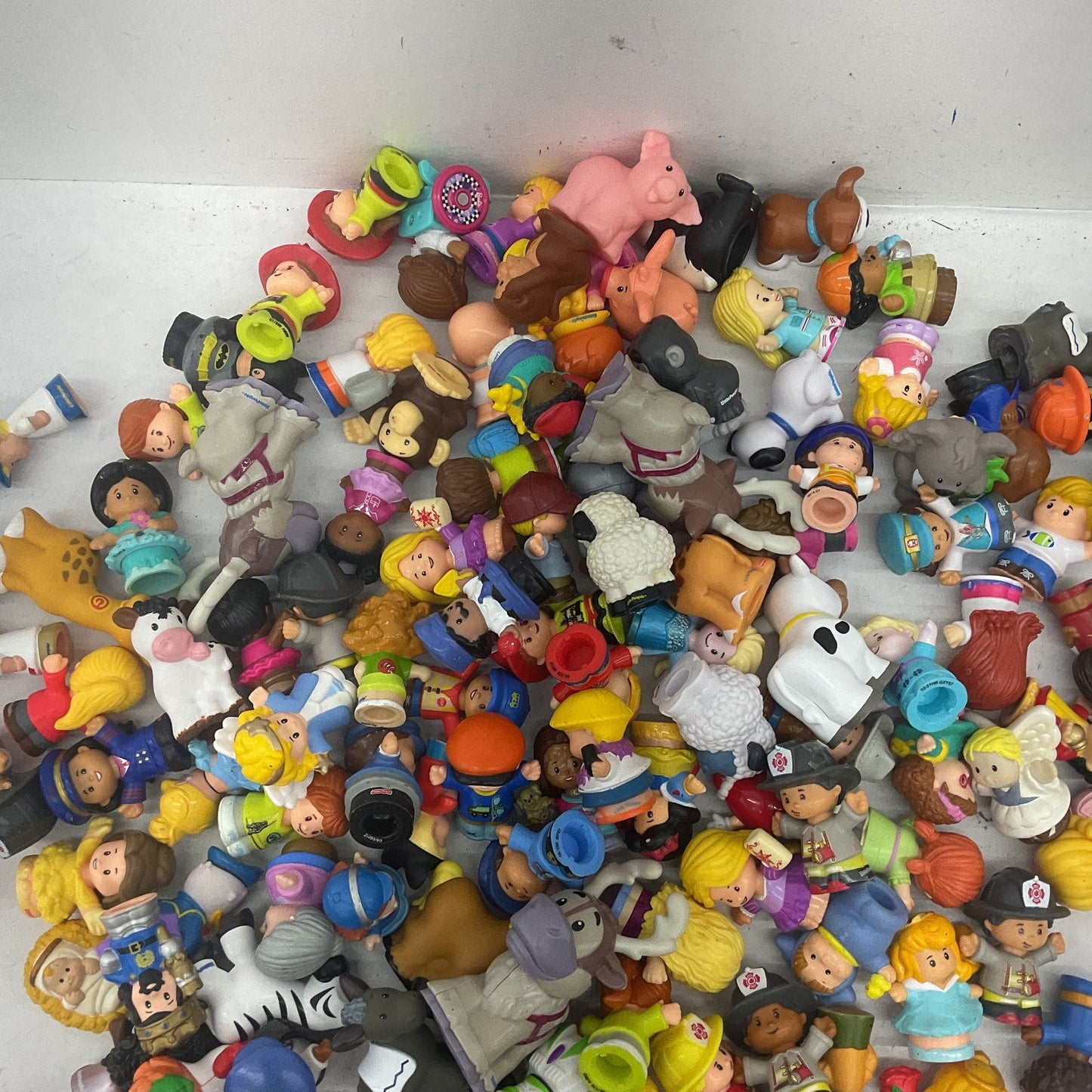 Fisher Price 10 lbs Little People Animals Humans Character Figures Preowned LOT - Warehouse Toys