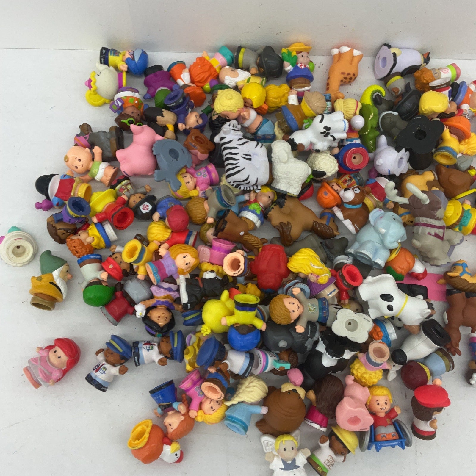 Fisher Price 10 lbs Little People Animals Humans Character Figures Preowned LOT - Warehouse Toys