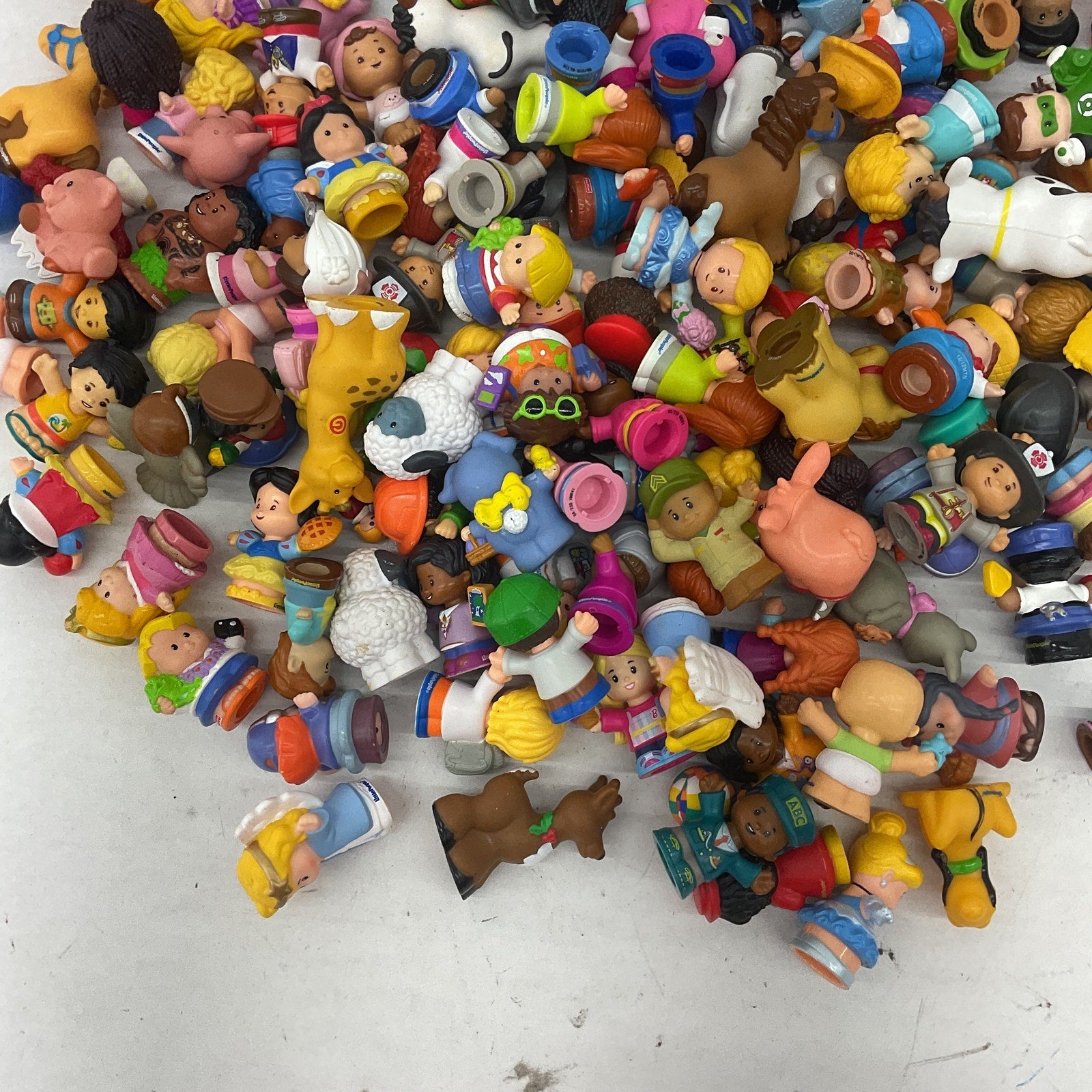 Fisher Price 10 lbs Little People Animals Humans Character Figures Preowned LOT - Warehouse Toys