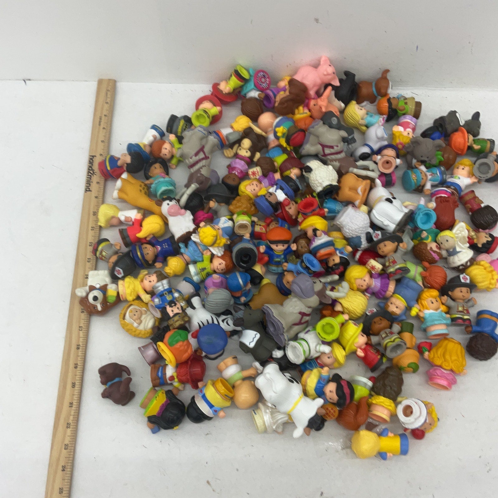 Fisher Price 10 lbs Little People Animals Humans Character Figures Preowned LOT - Warehouse Toys