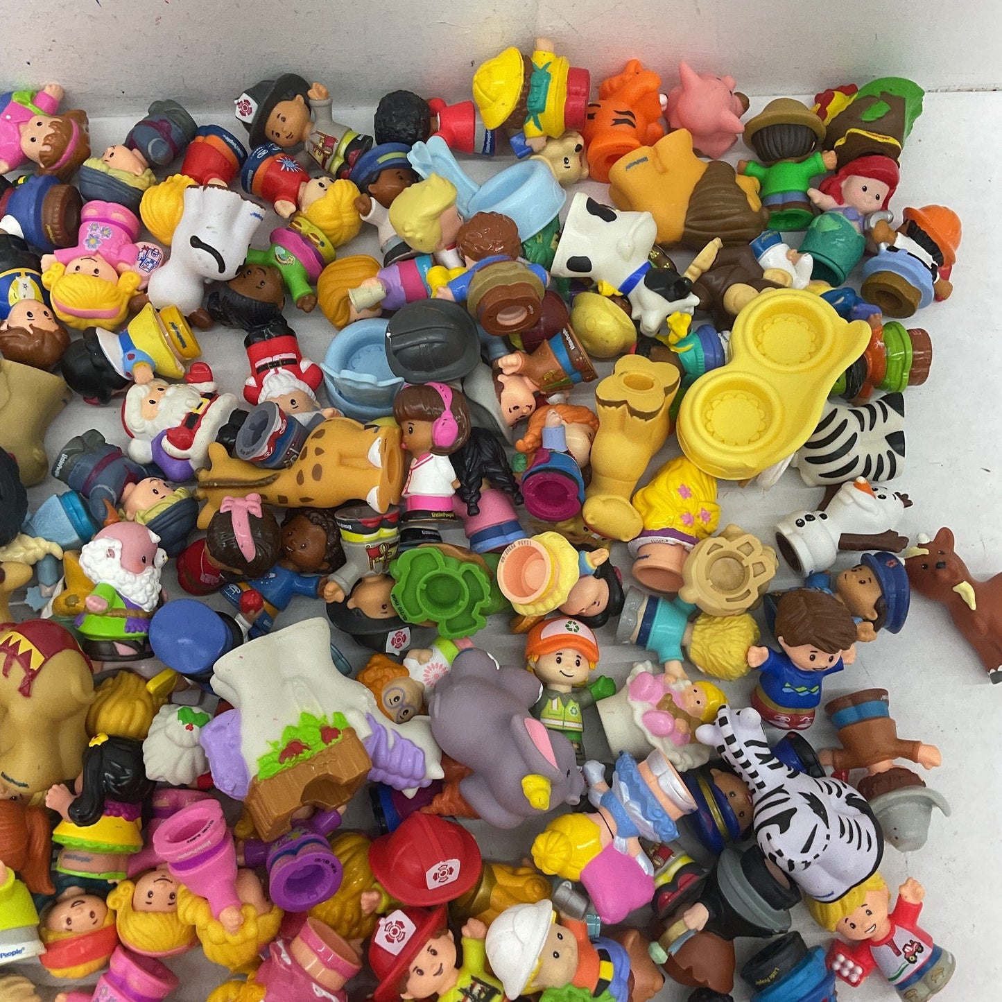 Fisher Price 10 lbs Little People Animals Humans Disney Figures Preowned LOT - Warehouse Toys