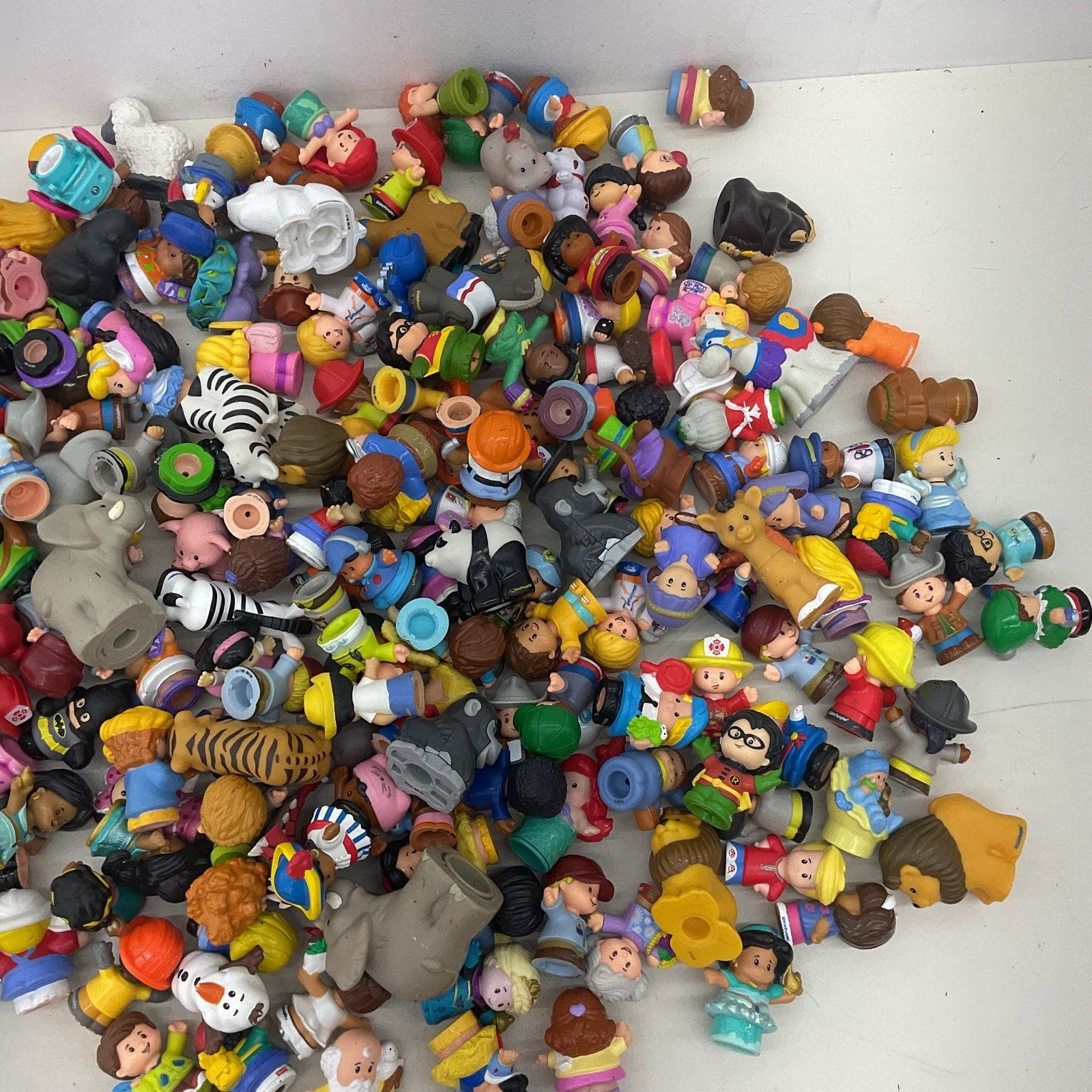 Fisher Price 15 lbs Little People Animals Humans Character Figures Preowned LOT - Warehouse Toys