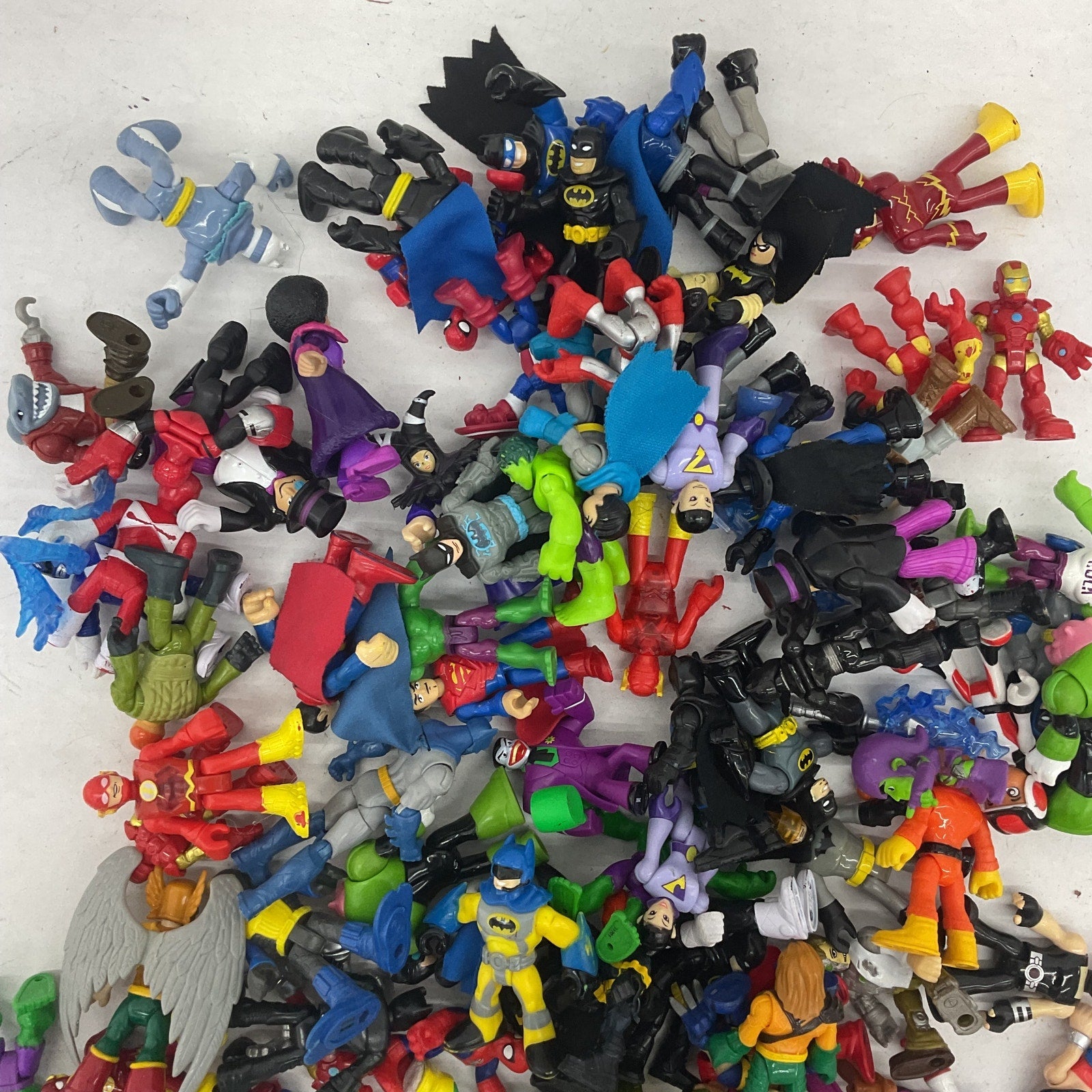 Fisher Price Imaginext Loose Mixed Preowned LOT Toys Figures DC Comics Figurines - Warehouse Toys