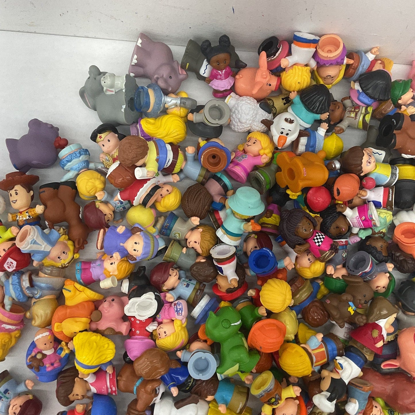 Fisher Price Little People 11 lbs Animals Humans Character Figures Preowned LOT - Warehouse Toys