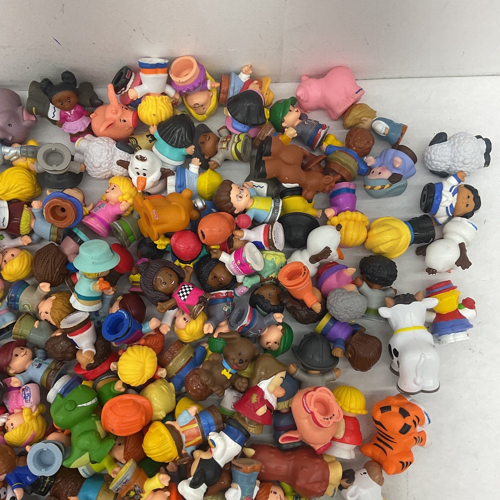 Fisher Price Little People 11 lbs Animals Humans Character Figures Preowned LOT - Warehouse Toys