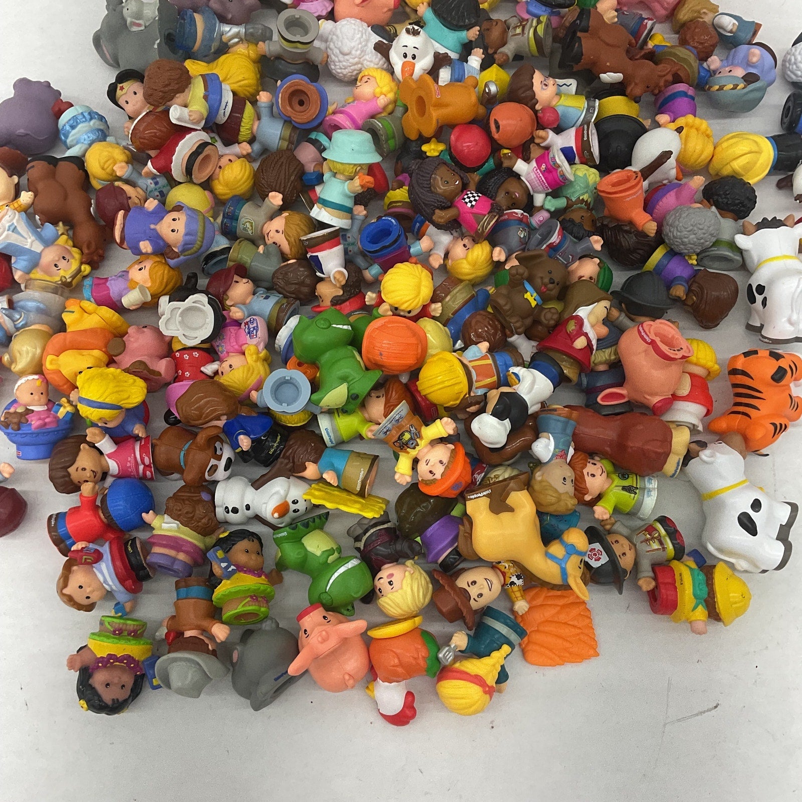 Fisher Price Little People 11 lbs Animals Humans Character Figures Preowned LOT - Warehouse Toys