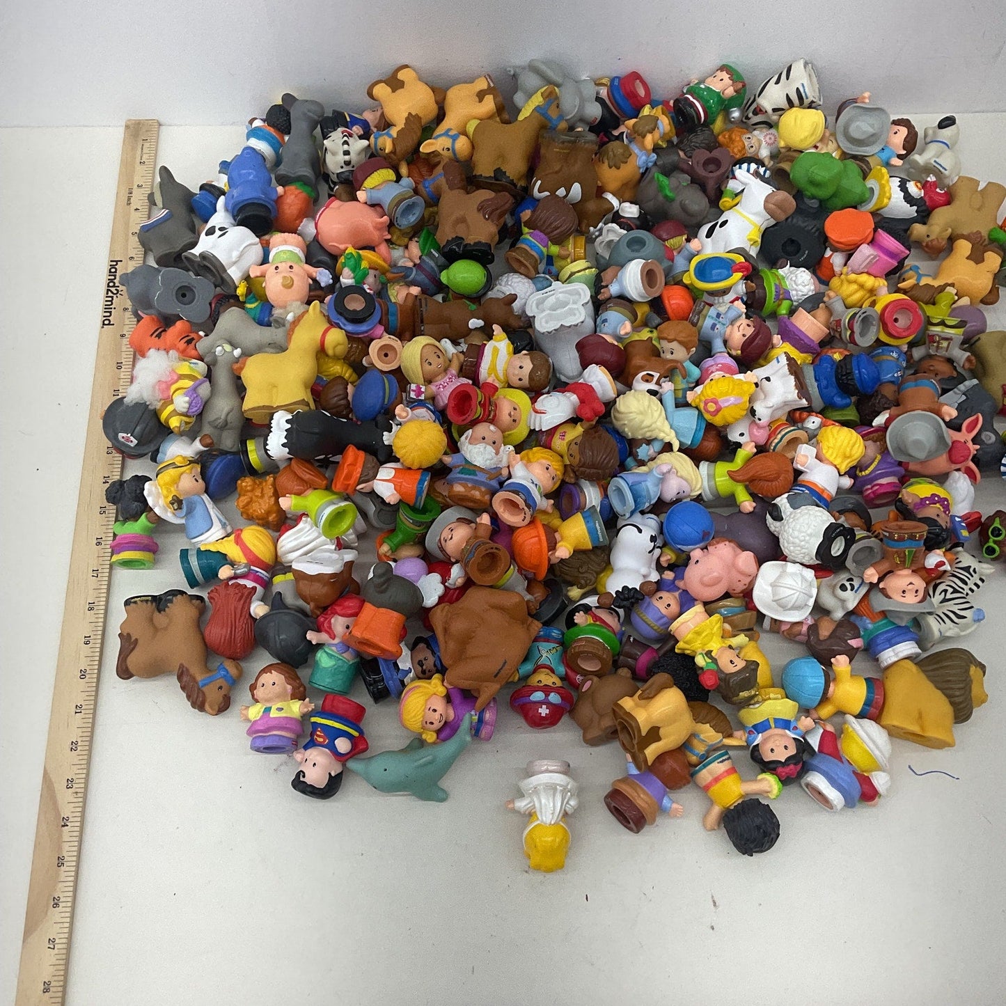 Fisher Price Little People 15 lbs Animals Humans Character Figures Preowned LOT - Warehouse Toys