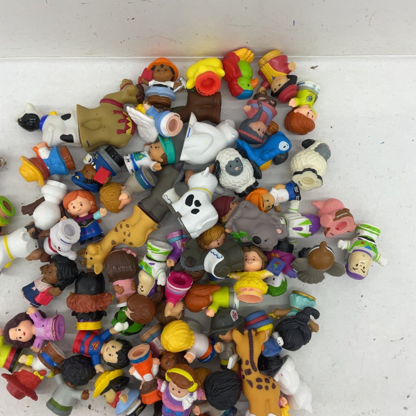 Fisher Price Little People 5 lbs Animals Humans Character Figures Preowned LOT - Warehouse Toys