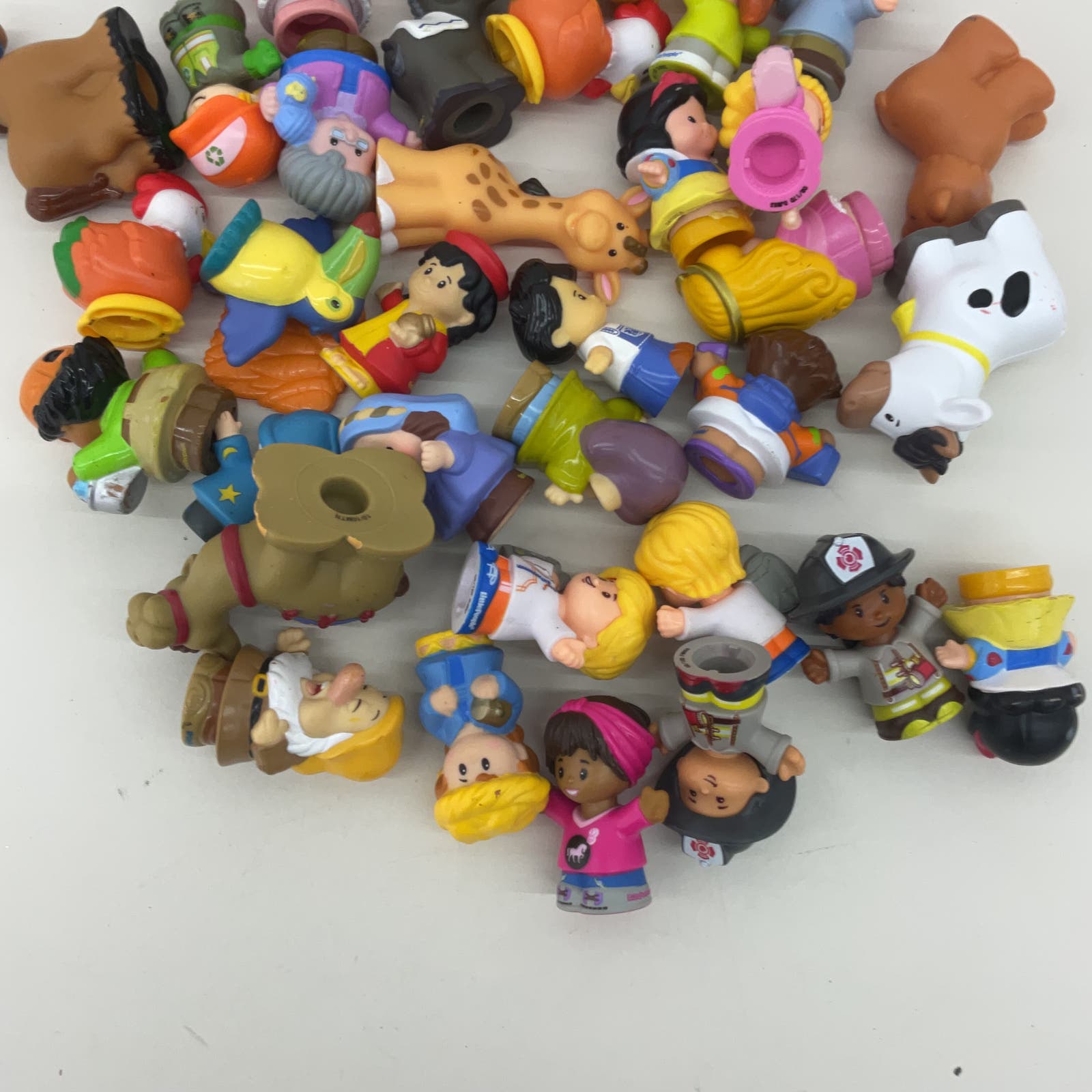 Fisher Price Little People Animals Characters Career Persons Toy Figures Used - Warehouse Toys