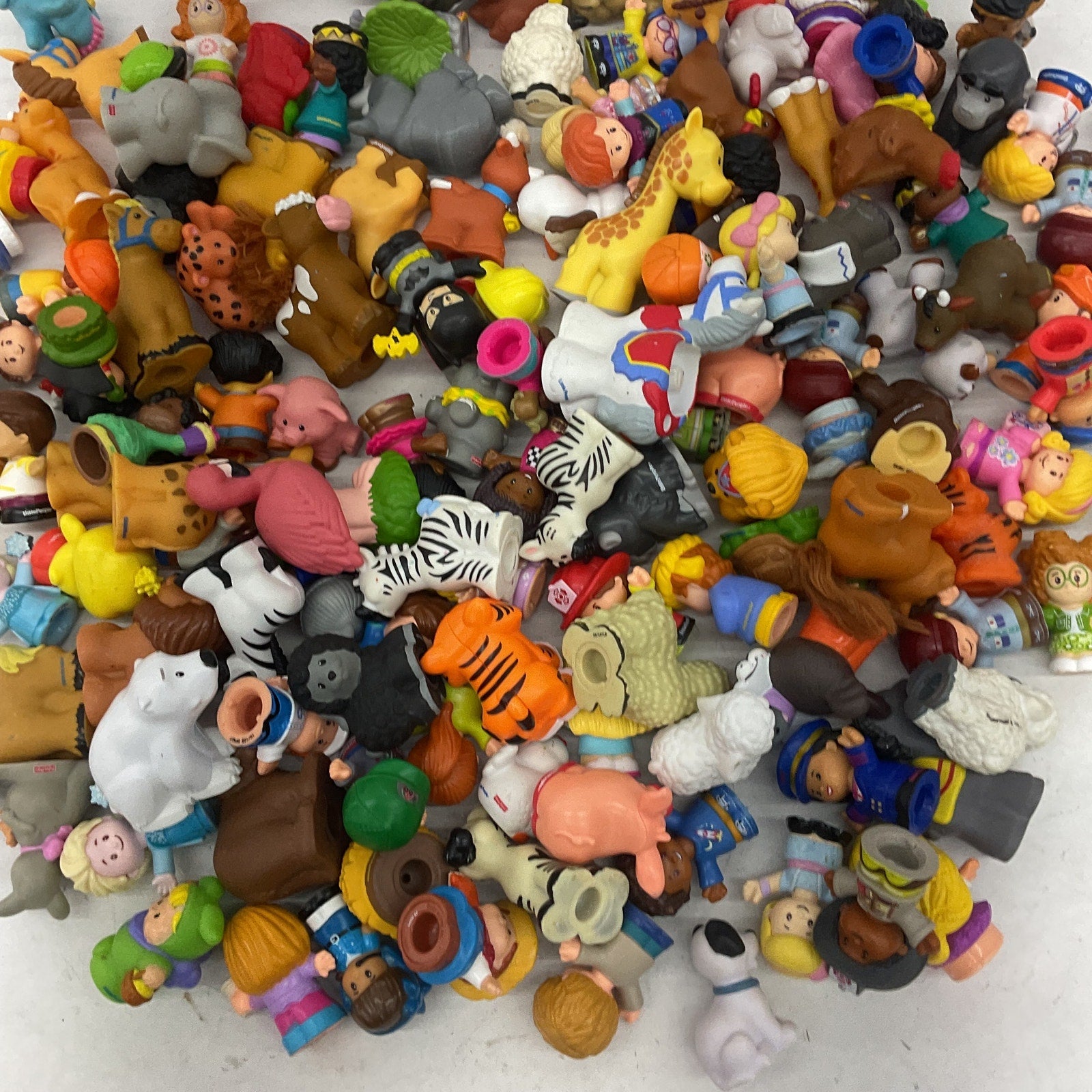 Fisher Price Little People Animals Humans 10 lbs Character Figures Preowned LOT - Warehouse Toys