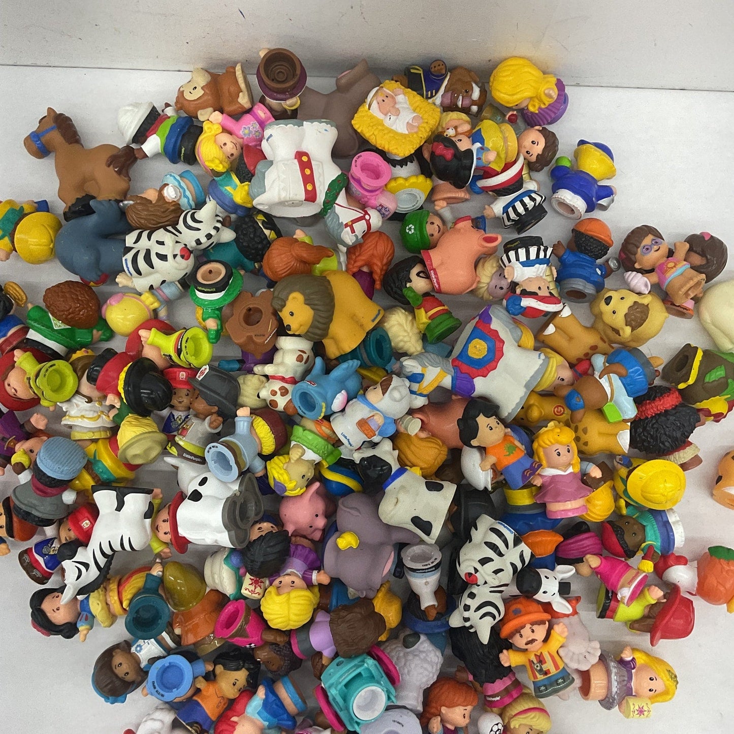 Fisher Price Little People Animals Humans Character Figures 10 lbs Preowned LOT - Warehouse Toys