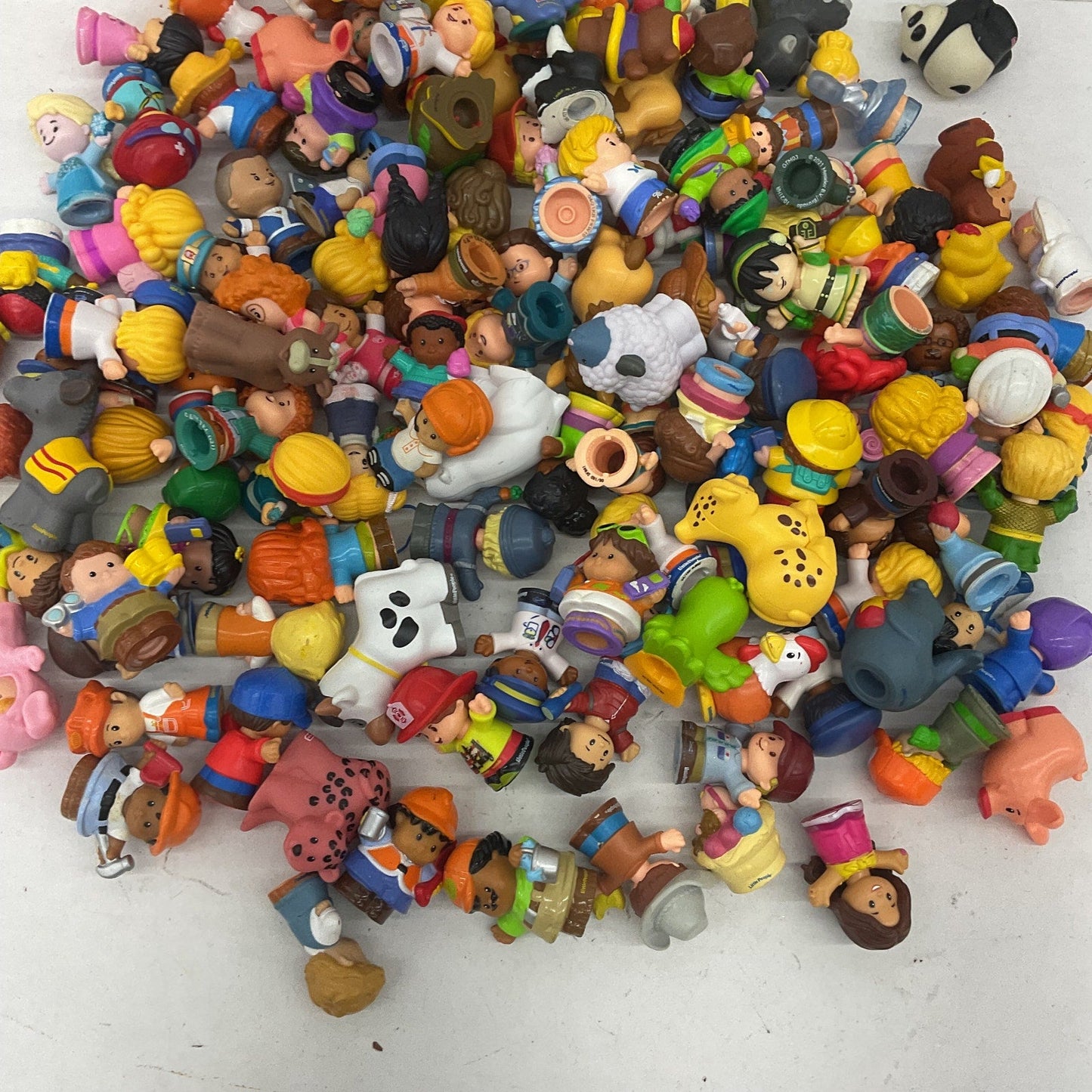 Fisher Price Little People Animals Humans Character Figures Preowned LOT 10 lbs - Warehouse Toys