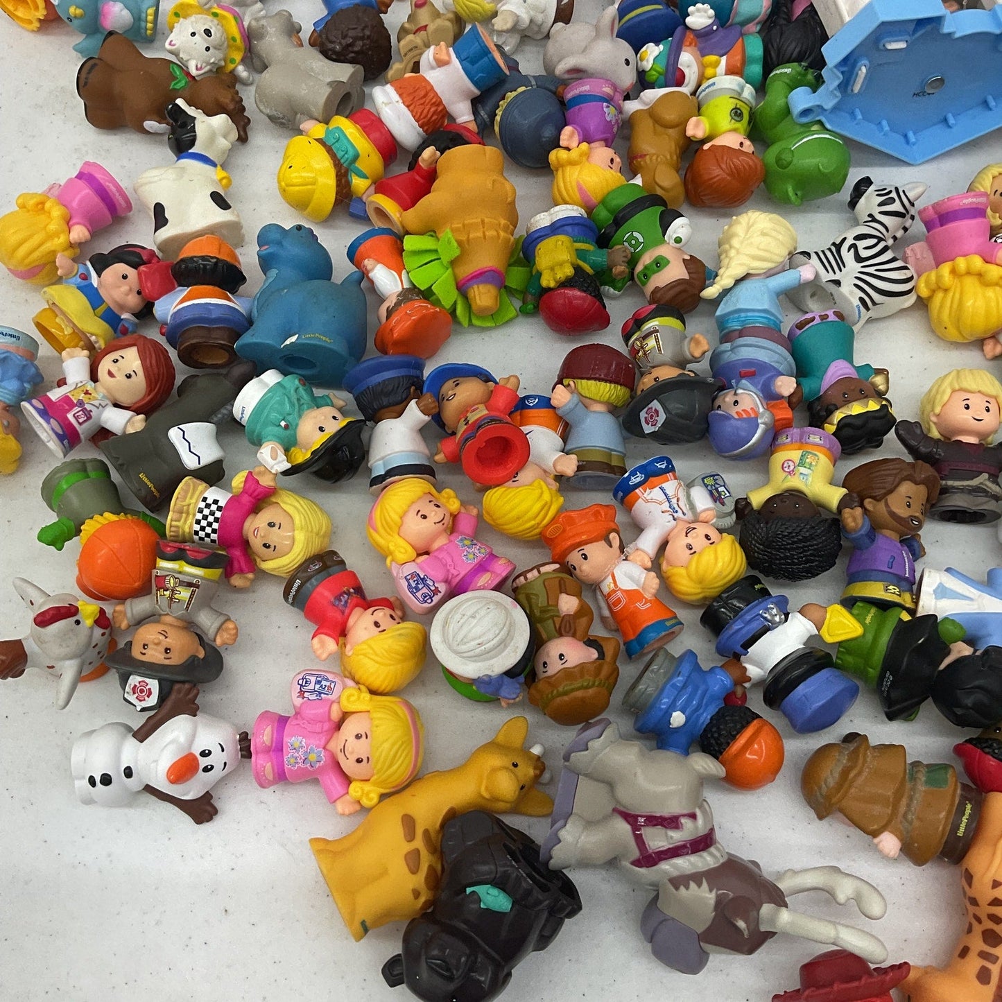 Fisher Price Little People Animals Humans Character Figures Preowned LOT 10 lbs - Warehouse Toys