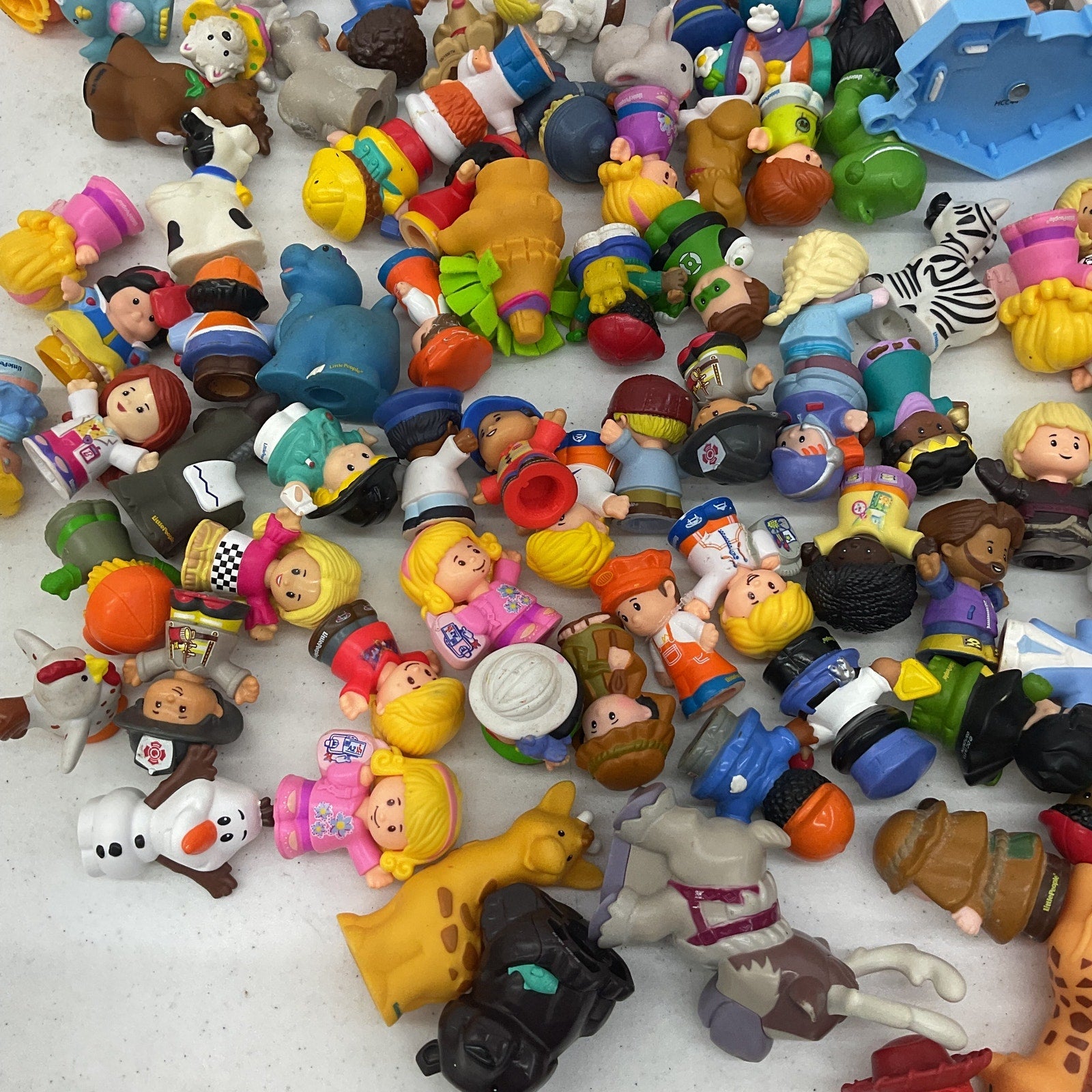 Fisher Price Little People Animals Humans Character Figures Preowned LOT 10 lbs - Warehouse Toys