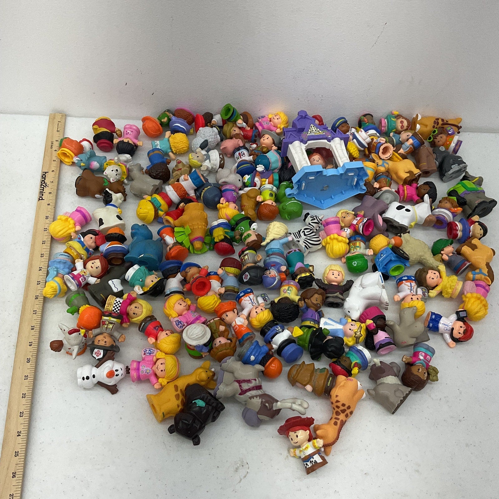 Fisher Price Little People Animals Humans Character Figures Preowned LOT 10 lbs - Warehouse Toys